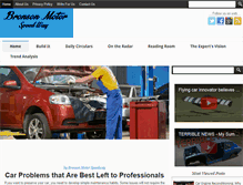 Tablet Screenshot of bronsonmotorspeedway.com